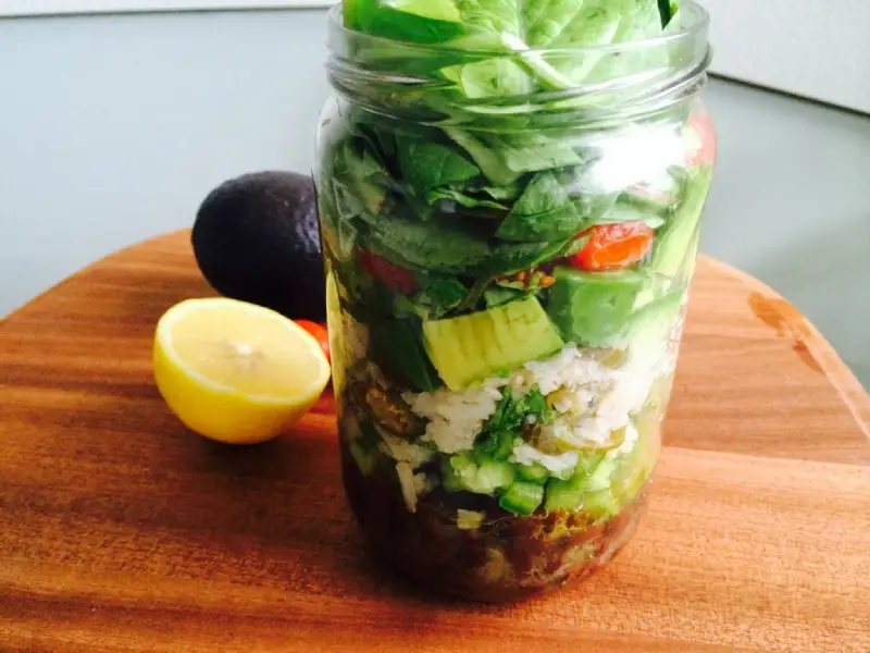 salad in jar 1